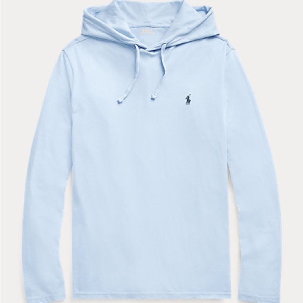 Men’s Polo Ralph Lauren Cotton Jersey Hooded Tee—Medium—LIKE NEW! $30